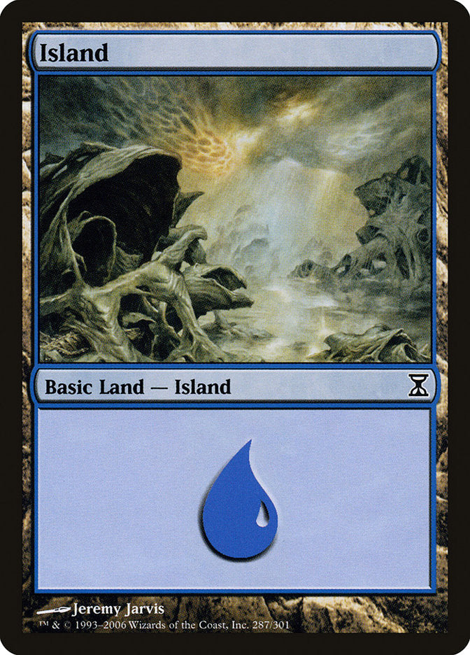 Island (287) [Time Spiral] Foil