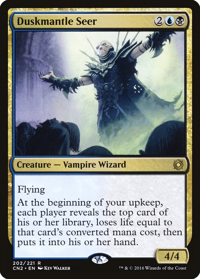 Duskmantle Seer [Conspiracy: Take the Crown] Foil
