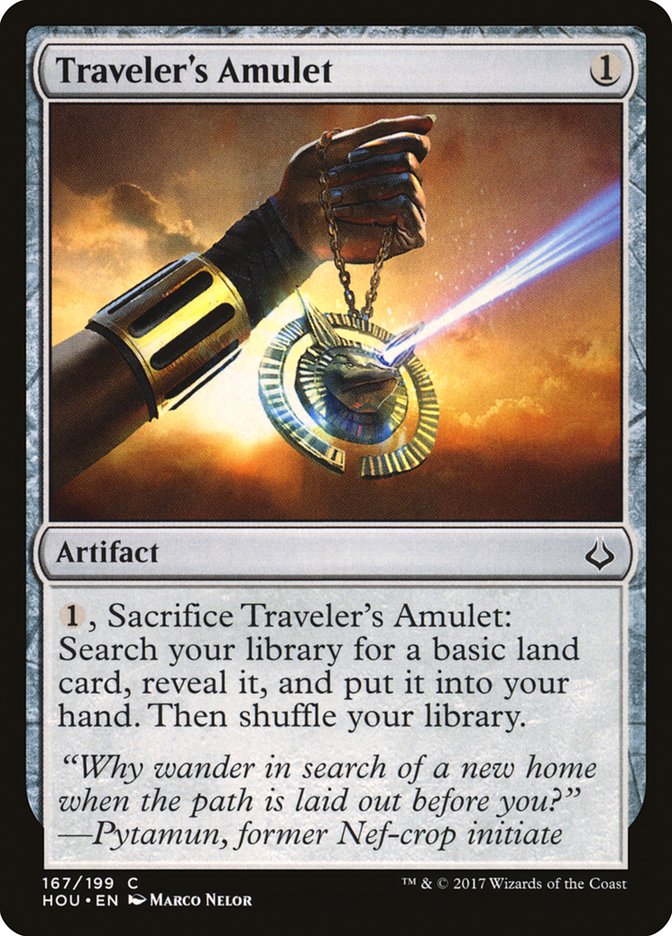 Traveler's Amulet [Hour of Devastation] Foil