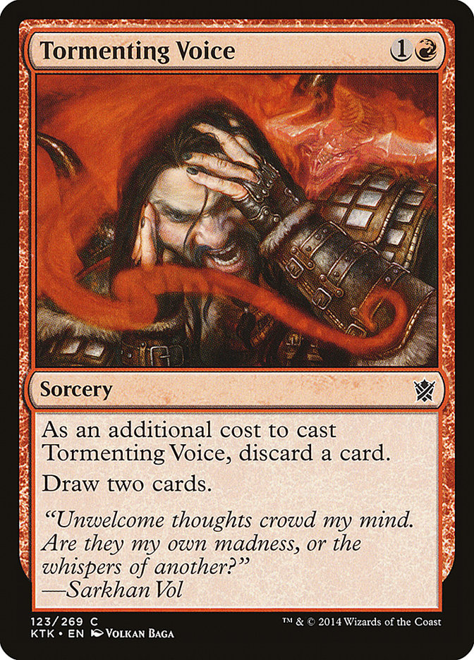 Tormenting Voice [Khans of Tarkir] Foil