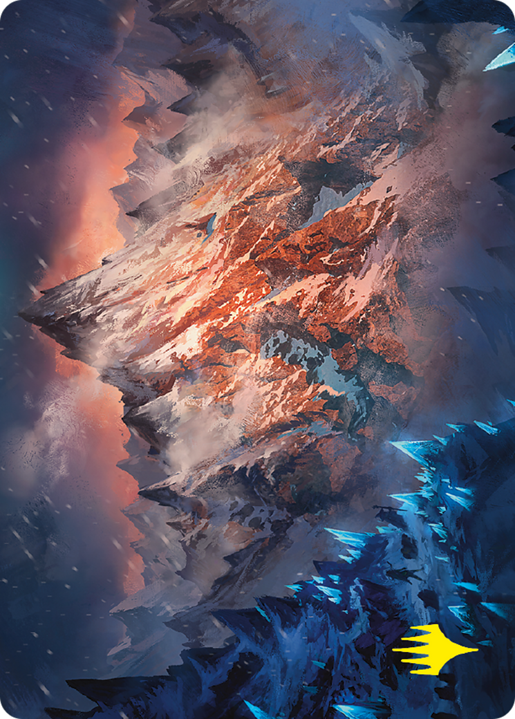Mountain // Mountain  [Tales of Middle-earth Art Series] (Borderless)