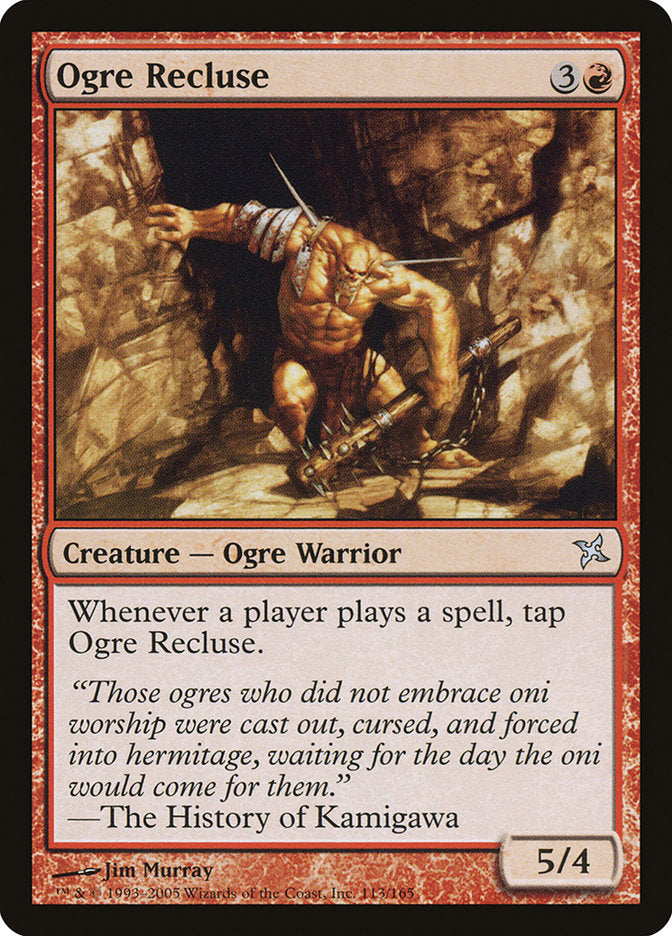Ogre Recluse [Betrayers of Kamigawa] Foil
