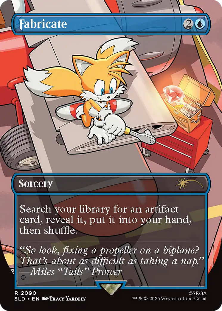 Fabricate (2090) (Rainbow Foil) [Secret Lair Drop Series]