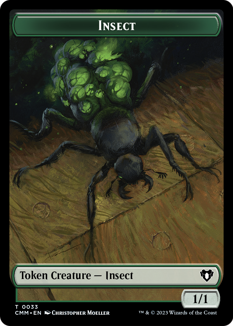 Insect  [Commander Masters Tokens]