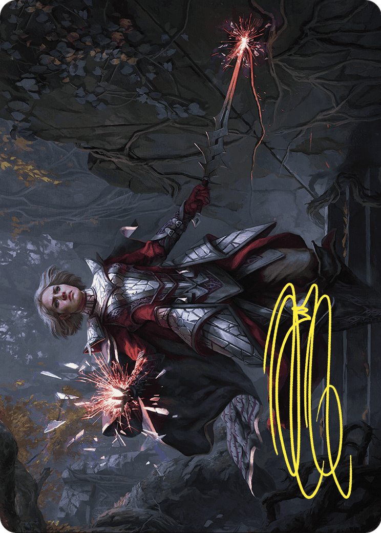 Rowan, Scion of War // Rowan, Scion of War  [Wilds of Eldraine Art Series] (Borderless)
