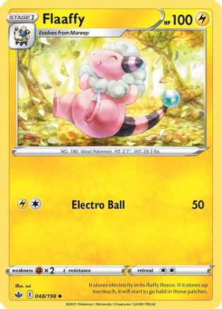 Flaaffy (048/198) [Sword & Shield: Chilling Reign] Reverse Holofoil