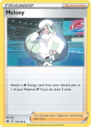 Melony (146/198) [Sword & Shield: Chilling Reign] Reverse Holofoil