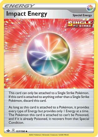Impact Energy (157/198) [Sword & Shield: Chilling Reign] Reverse Holofoil