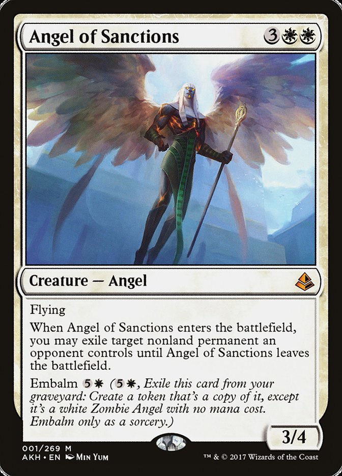 Angel of Sanctions [Amonkhet] Foil