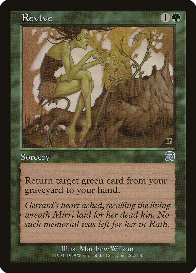 Revive [Mercadian Masques] Foil