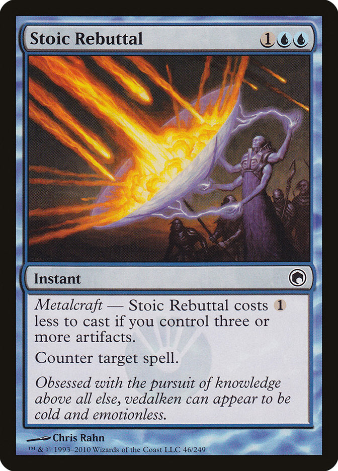 Stoic Rebuttal [Scars of Mirrodin] Foil