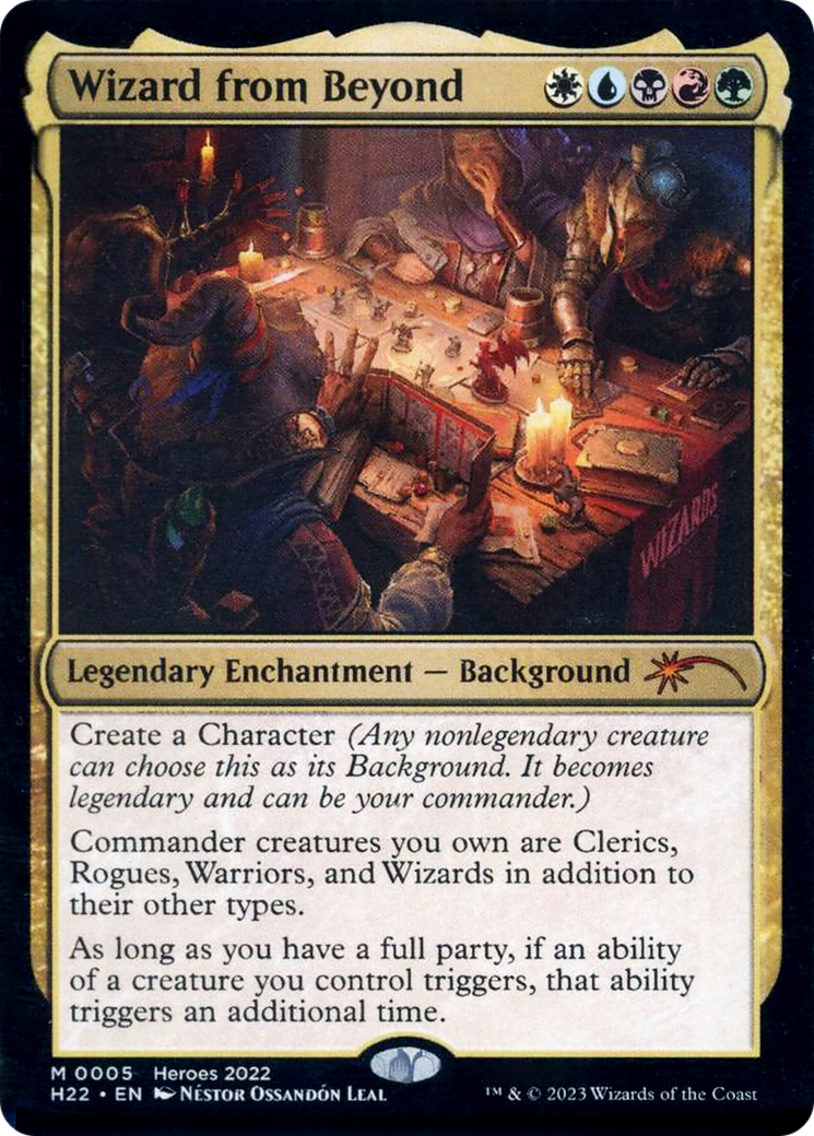 Wizard from Beyond  [2022 Heroes of the Realm]
