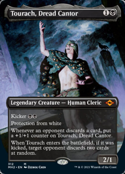 Tourach, Dread Cantor (Borderless Alternate Art) [Modern Horizons 2] Foil
