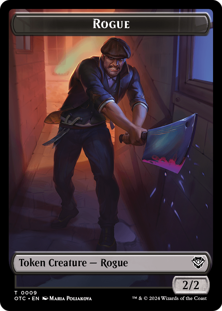 Rogue  [Outlaws of Thunder Junction Commander Tokens]