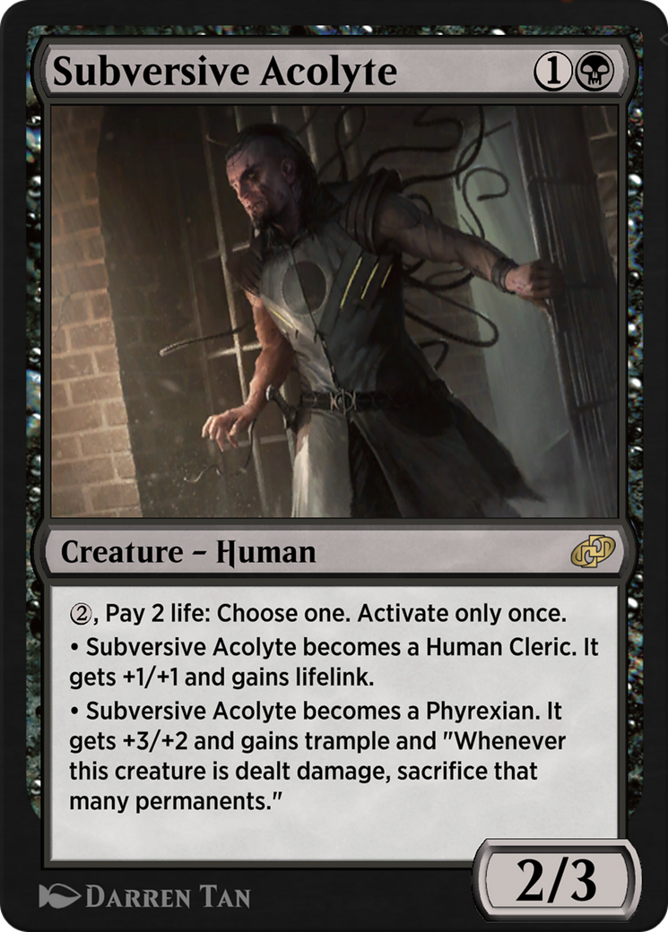 Subversive Acolyte  [Jumpstart: Historic Horizons]