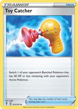 Toy Catcher (163/203) [Sword & Shield: Evolving Skies] Reverse Holofoil