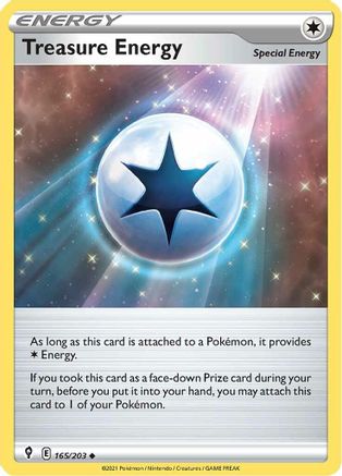 Treasure Energy (165/203) [Sword & Shield: Evolving Skies] Reverse Holofoil