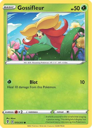 Gossifleur (015/203) [Sword & Shield: Evolving Skies] Reverse Holofoil