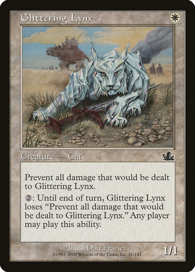 Glittering Lynx [Prophecy] Foil