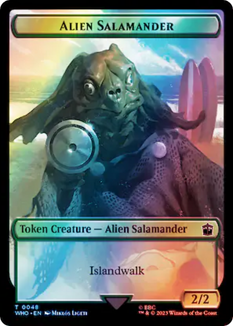 Alien Salamander  [Doctor Who Tokens] Foil