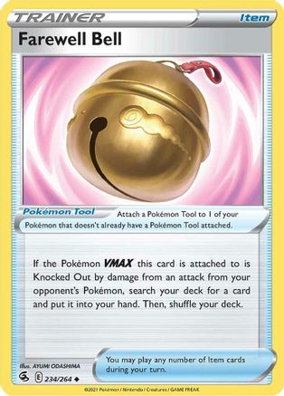 Farewell Bell (234/264) [Sword & Shield: Fusion Strike] Reverse Holofoil