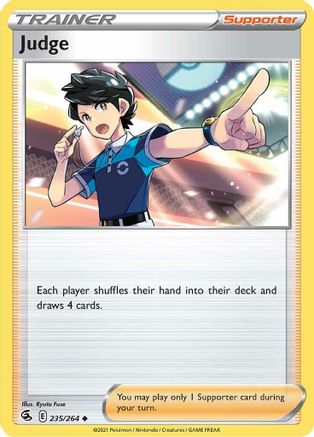 Judge (235/264) [Sword & Shield: Fusion Strike] Reverse Holofoil