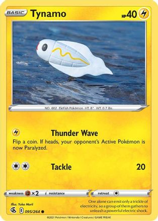 Tynamo (095/264) [Sword & Shield: Fusion Strike] Reverse Holofoil