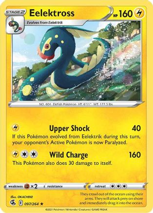 Eelektross (097/264) [Sword & Shield: Fusion Strike] Reverse Holofoil