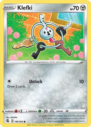 Klefki (186/264) [Sword & Shield: Fusion Strike] Reverse Holofoil