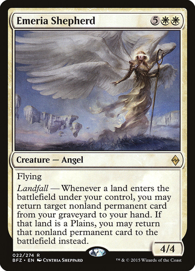 Emeria Shepherd [Battle for Zendikar] Foil
