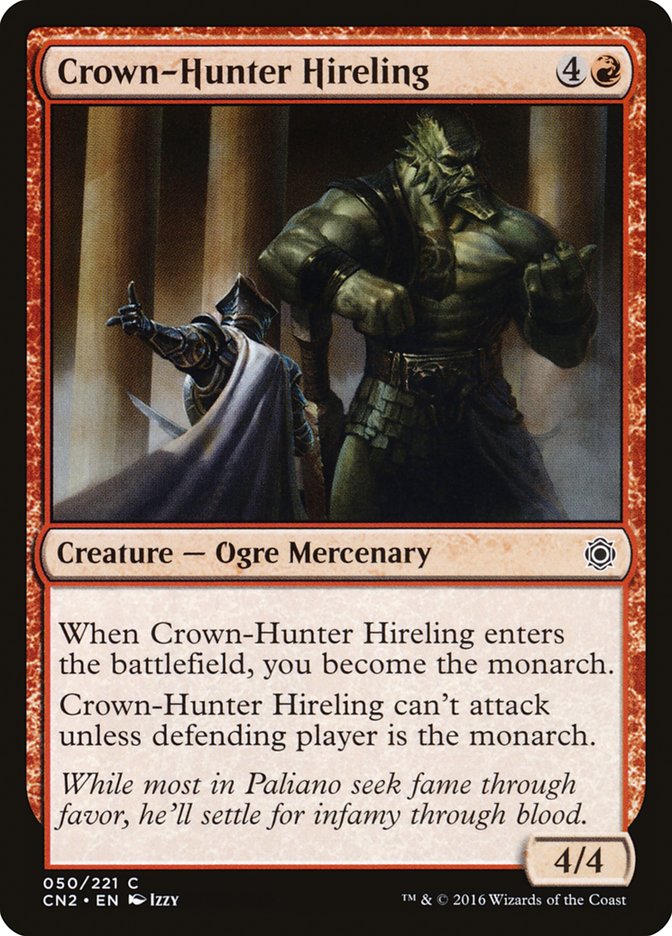 Crown-Hunter Hireling [Conspiracy: Take the Crown] Foil