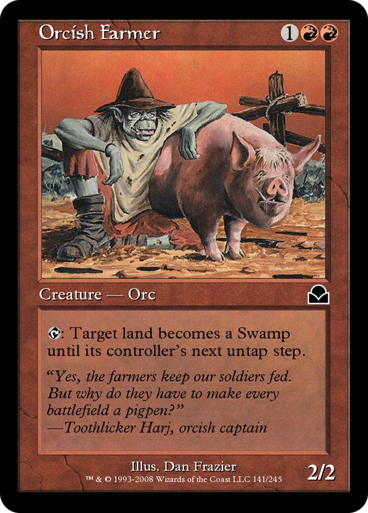 Orcish Farmer  [Masters Edition II] Foil