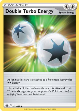 Double Turbo Energy (151/172) [Sword & Shield: Brilliant Stars] Reverse Holofoil