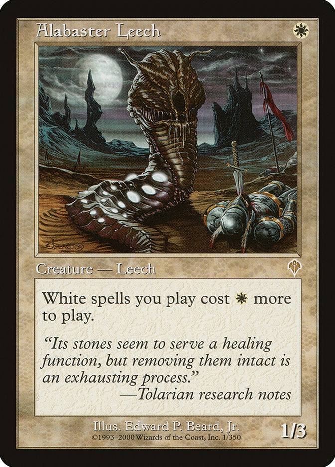 Alabaster Leech [Invasion] Foil