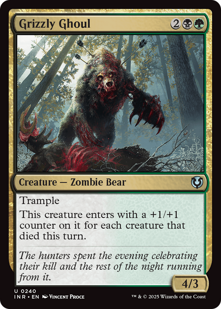 Grizzly Ghoul [Innistrad Remastered] Foil