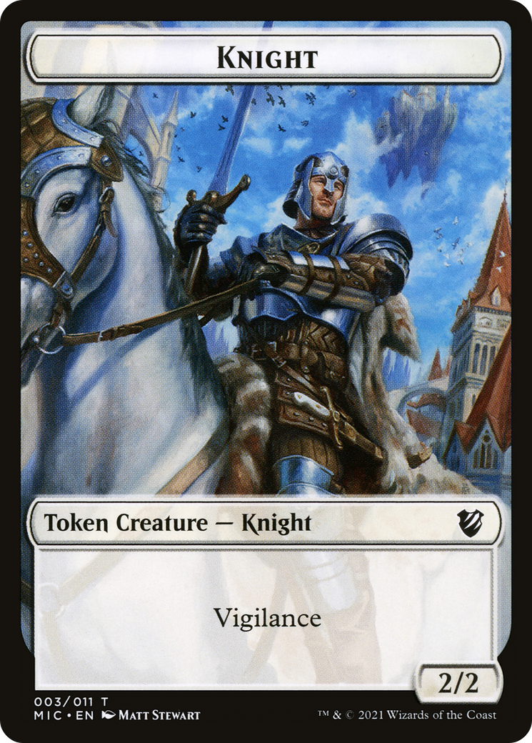 Knight  [Midnight Hunt Commander Tokens]