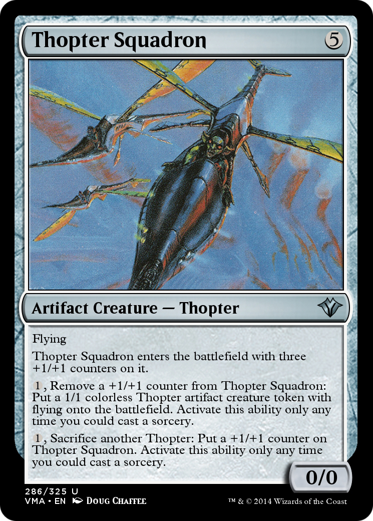 Thopter Squadron  [Vintage Masters] Foil