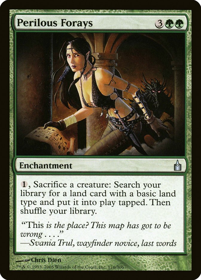 Perilous Forays [Ravnica: City of Guilds] Foil