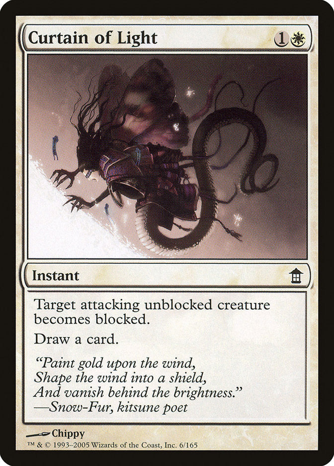 Curtain of Light [Saviors of Kamigawa] Foil