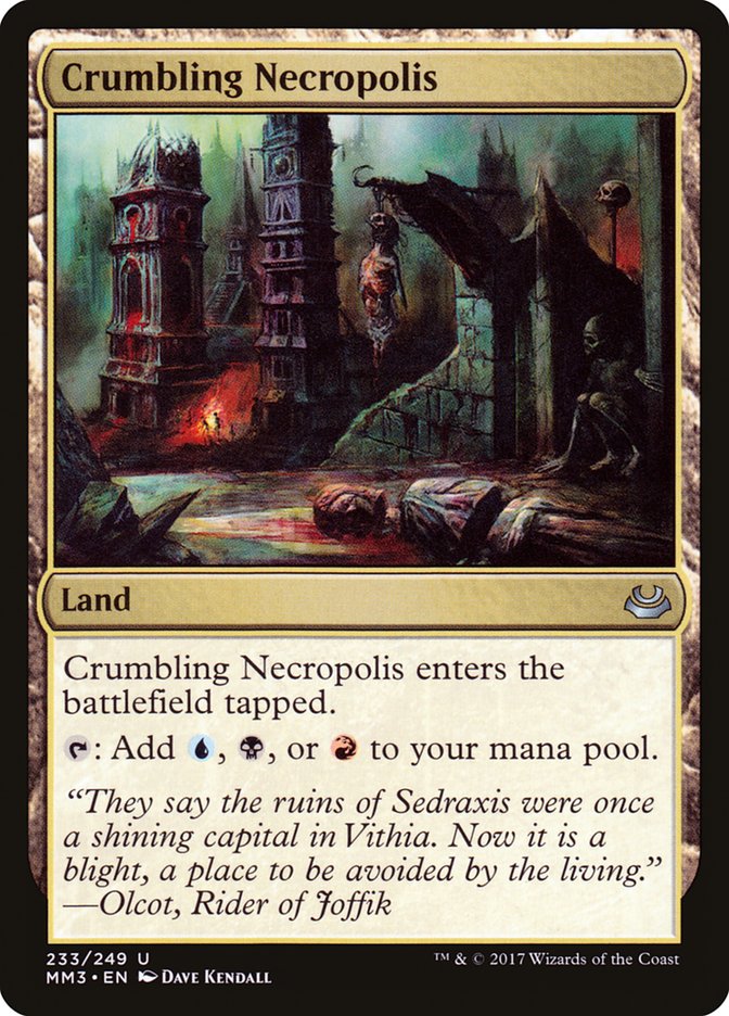Crumbling Necropolis [Modern Masters 2017] Foil