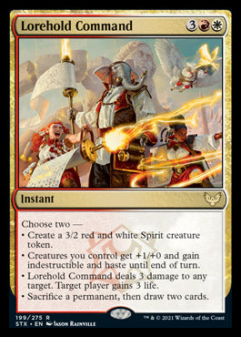 Lorehold Command [Strixhaven: School of Mages] Foil