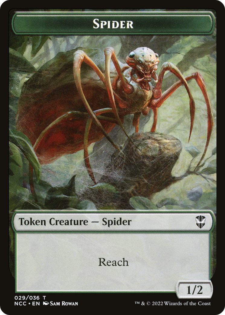 Spider  [New Capenna Commander Tokens] Foil