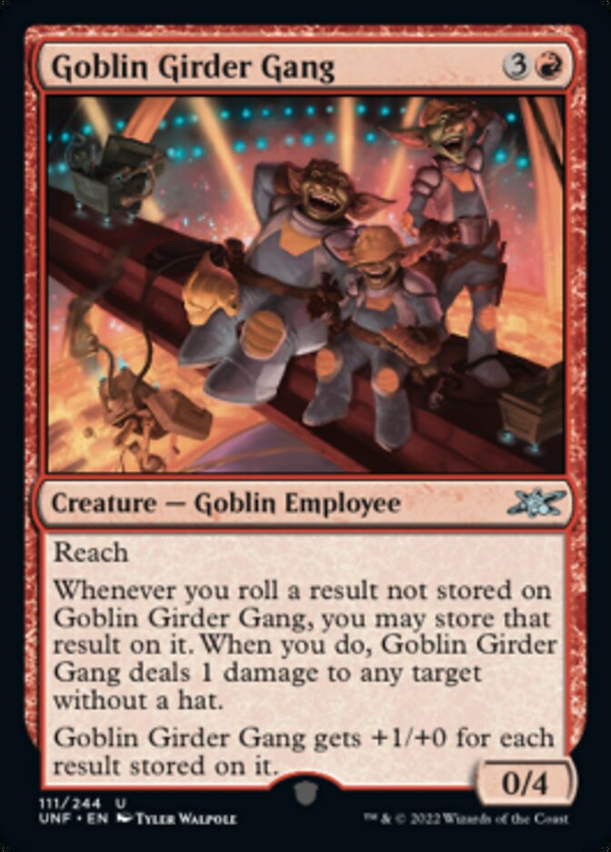 Goblin Girder Gang [Unfinity] Foil