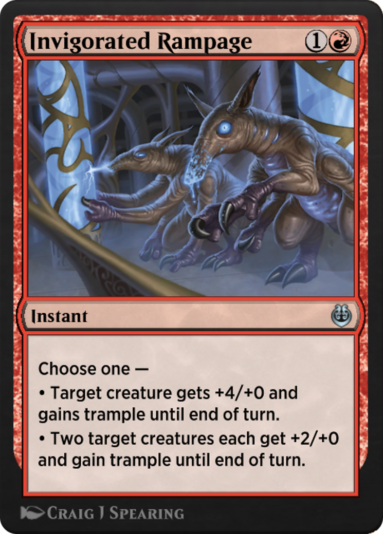 Invigorated Rampage  [Kaladesh Remastered]