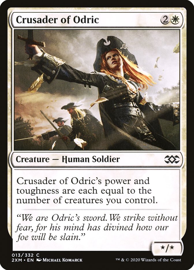 Crusader of Odric [Double Masters] Foil