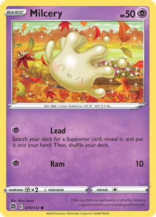 Milcery (070/172) [Sword & Shield: Brilliant Stars] Reverse Holofoil