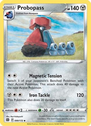 Probopass (099/172) [Sword & Shield: Brilliant Stars] Reverse Holofoil