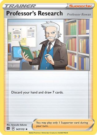 Professor's Research (147/172) [Sword & Shield: Brilliant Stars] Reverse Holofoil