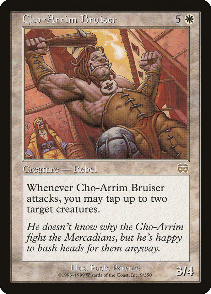 Cho-Arrim Bruiser [Mercadian Masques] Foil