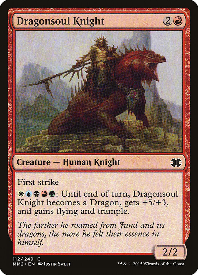 Dragonsoul Knight [Modern Masters 2015] Foil